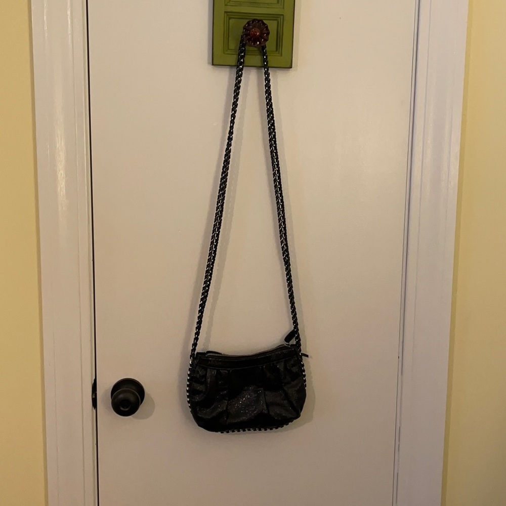 Express crossbody black/silver